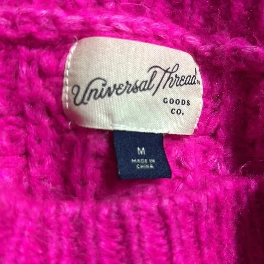 Universal Thread Waffle Knit Color Block Sweater.… - image 5